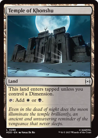 Temple of Khonshu [Marvel: Darkhold Destiny]