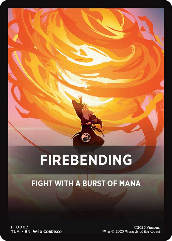 Firebending Theme Card [Avatar: The Last Airbender]