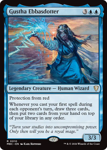 Gustha Ebbasdotter [Mystery Booster: Commander Edition]