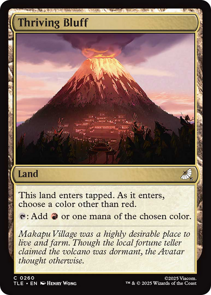 Thriving Bluff [Avatar: The Last Airbender: Eternal-Legal]