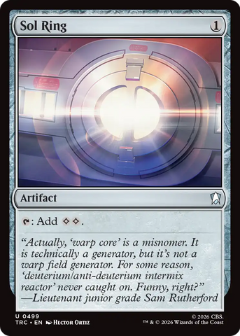 Sol Ring (Surge Foil) [Star Trek Commander]