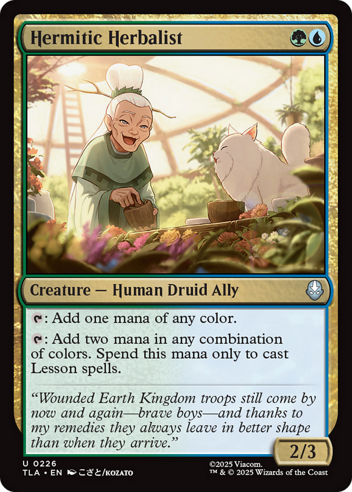 Hermitic Herbalist [Avatar: The Last Airbender]