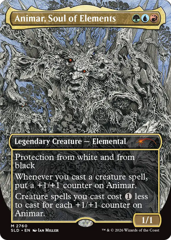 Animar, Soul of Elements (2760) [Secret Lair Drop Series]