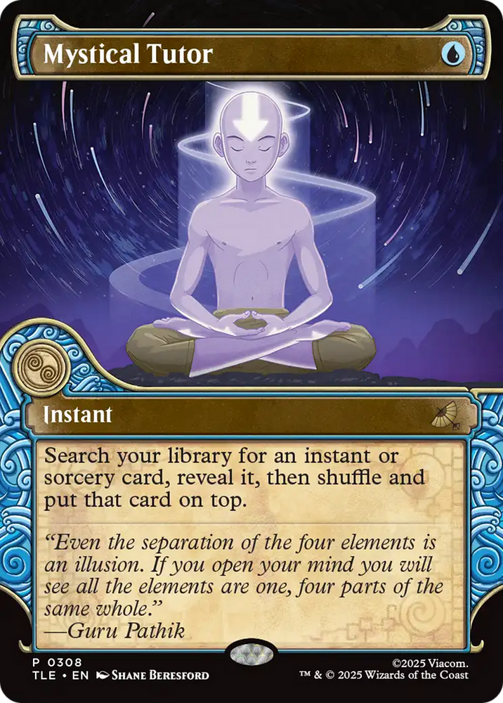 Mystical Tutor (Showcase) [Avatar: The Last Airbender: Eternal-Legal]