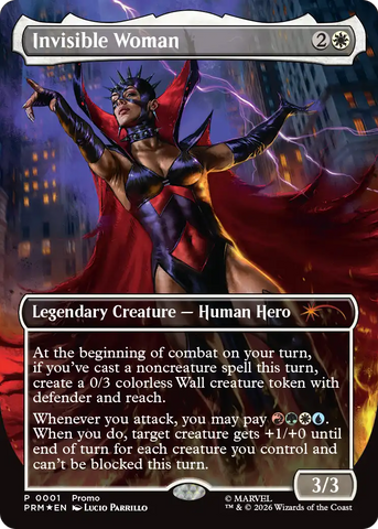 Invisible Woman (Borderless) [Marvel Super Heroes Promos]