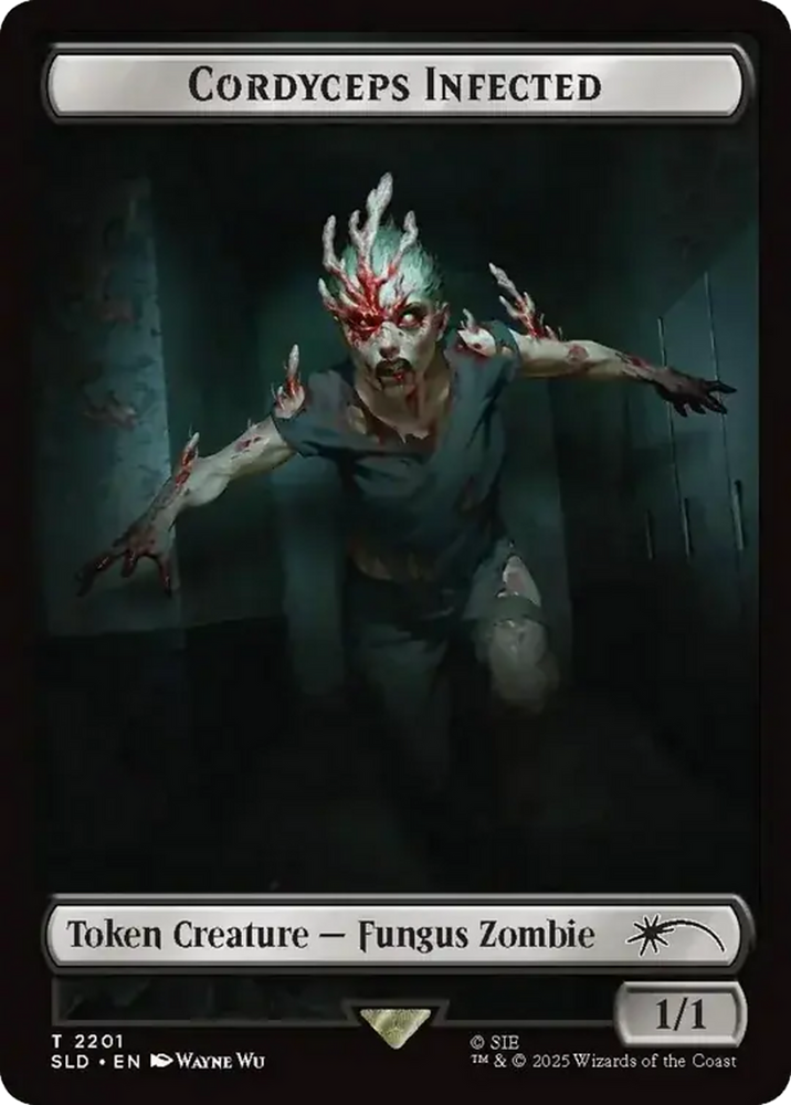 Cordyceps Infected Token (2201) [Secret Lair Drop Series]