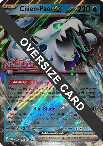 Chien-Pao ex (061/193) (Jumbo) [Scarlet & Violet: Paldea Evolved]