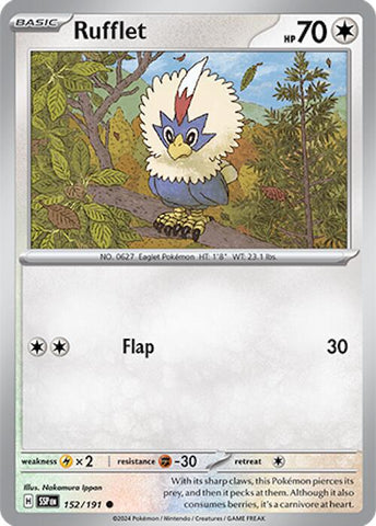 Rufflet (152/191) [Scarlet & Violet: Surging Sparks]