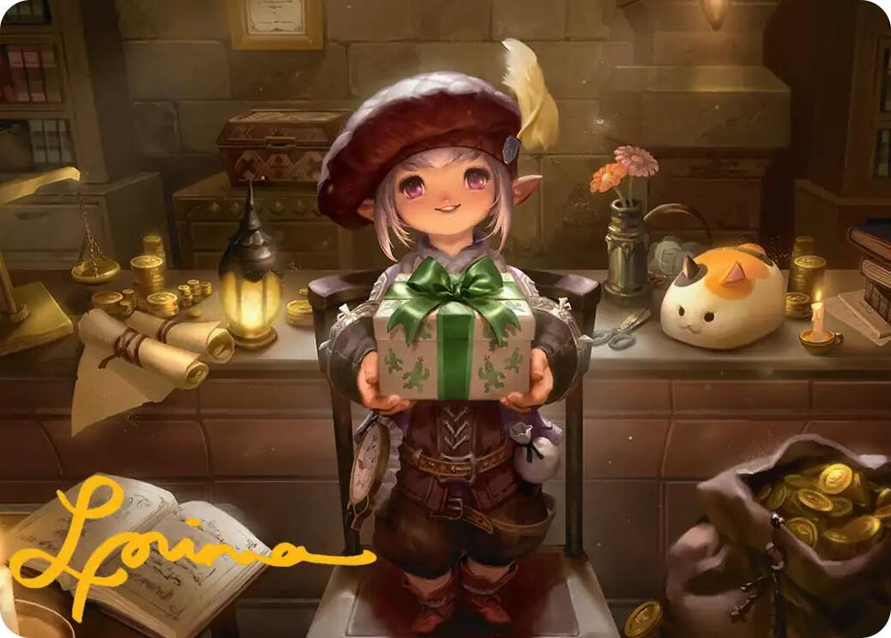 Tataru Taru Art Card (Gold-Stamped Signature) [FINAL FANTASY Art Series]