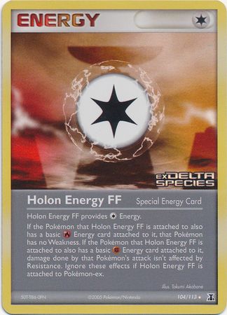 Holon Energy FF (104/113) (Stamped) [EX: Delta Species]