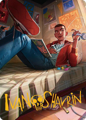 Miles Morales Art Card (Gold-Stamped Signature) [Marvel's Spider-Man Art Series]