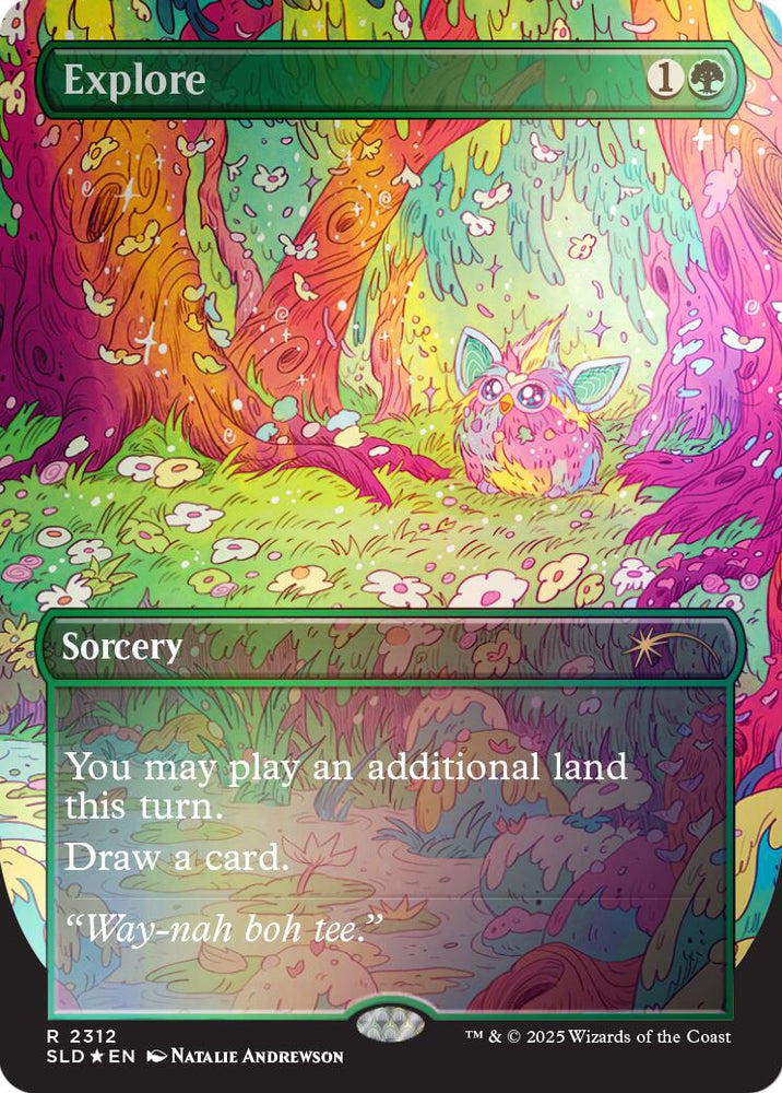 Explore (2312) (Rainbow Foil) [Secret Lair Drop Series]