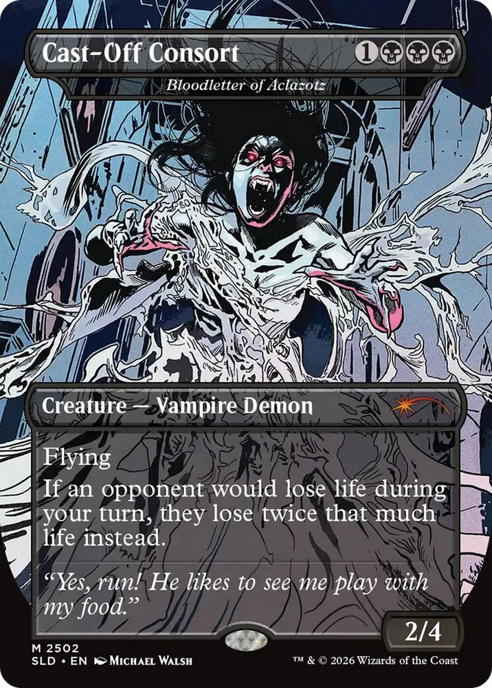 Cast-Off Consort - Bloodletter of Aclazotz [Secret Lair Drop Series]