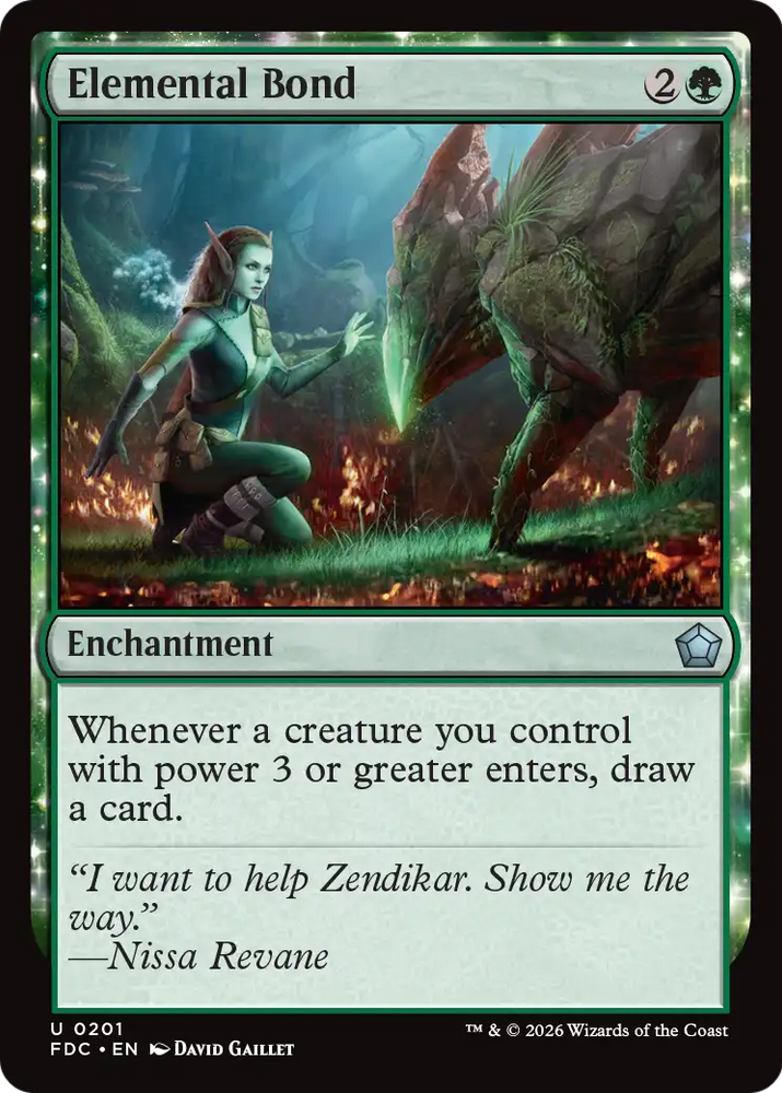 Elemental Bond [Foundations Commander]