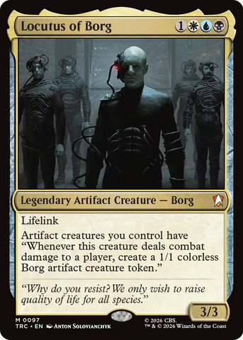 Locutus of Borg (Surge Foil) [Star Trek Commander]