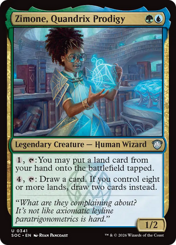 Zimone, Quandrix Prodigy [Secrets of Strixhaven Commander]