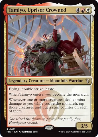 Tamiyo, Upriser Crowned [Reality Fracture Commander]