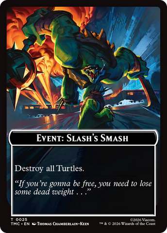 Event: Slash's Smash [Teenage Mutant Ninja Turtles Commander Tokens]