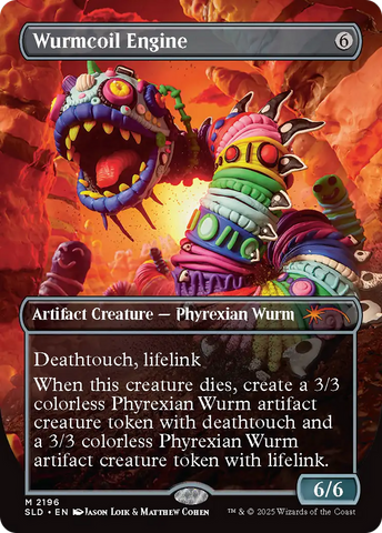 Wurmcoil Engine (2196) (Rainbow Foil) [Secret Lair Drop Series]