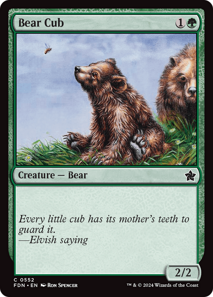 Bear Cub [Foundations]