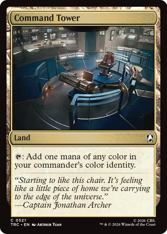 Command Tower (Surge Foil) [Star Trek Commander]
