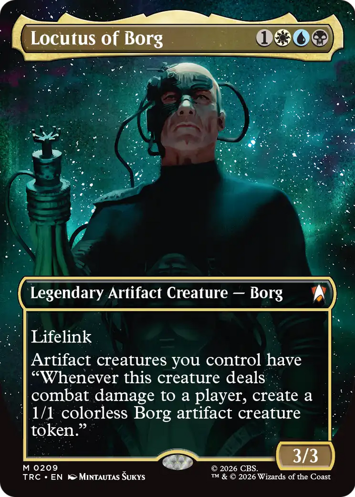 Locutus of Borg (Borderless) [Star Trek Commander]