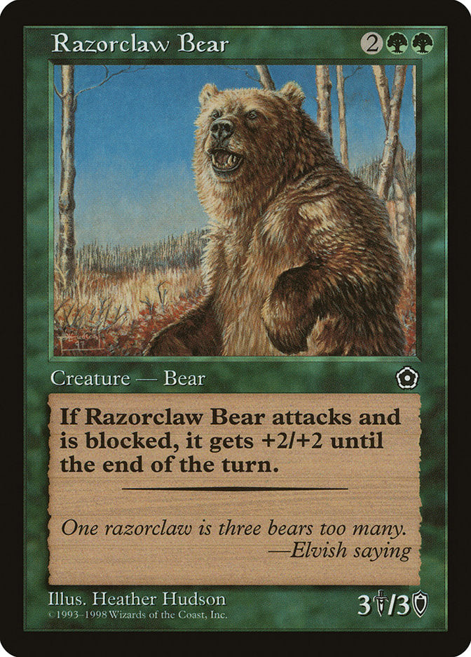 Razorclaw Bear [Portal Second Age]