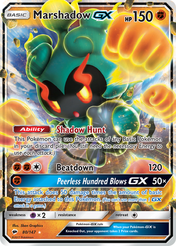 Marshadow GX (80/147) [Sun & Moon: Burning Shadows]