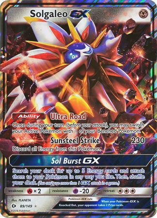 Solgaleo GX (89/149) (Jumbo Card) [Sun & Moon: Base Set]