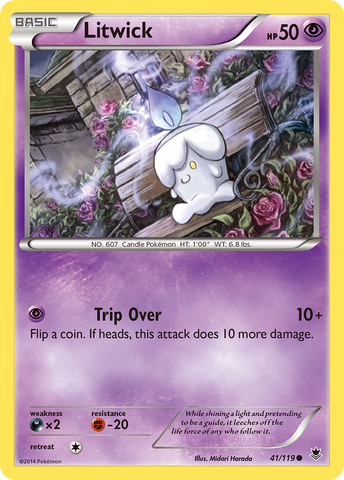 Litwick (41/119) [XY: Phantom Forces]