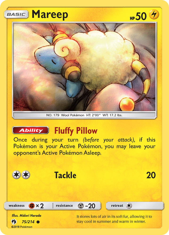 Mareep (75/214) [Sun & Moon: Lost Thunder]