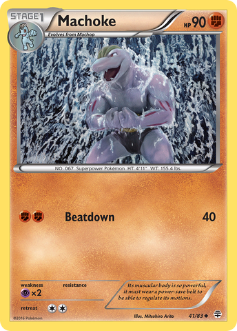 Machoke (41/83) [XY: Generations]